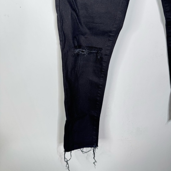 Flying Monkey Distressed Black Skinny Jeans Size 24 - Picture 3 of 6